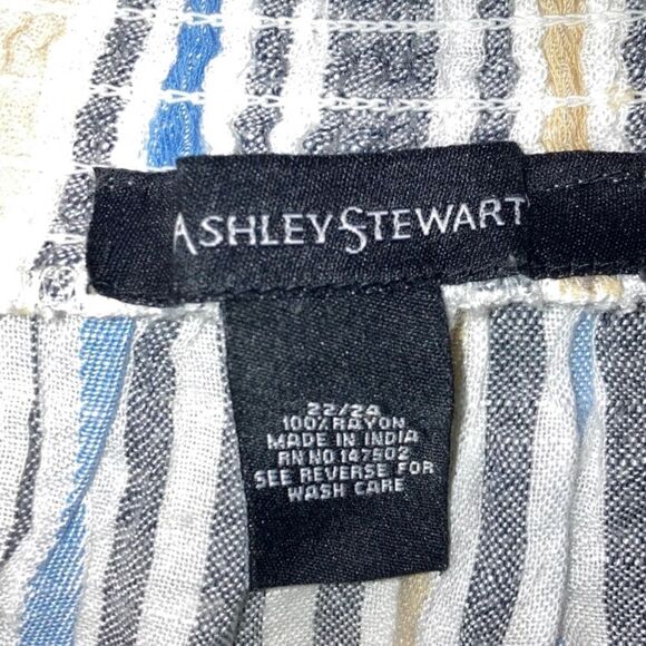 Ashley Stewart Stripe off the shoulder Top - Picture 4 of 4